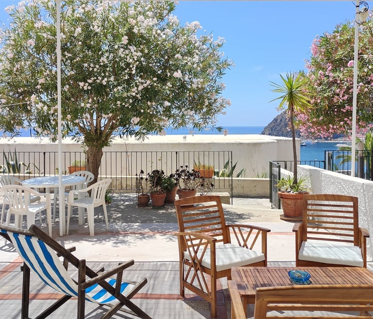 terrazza villa incanto mare