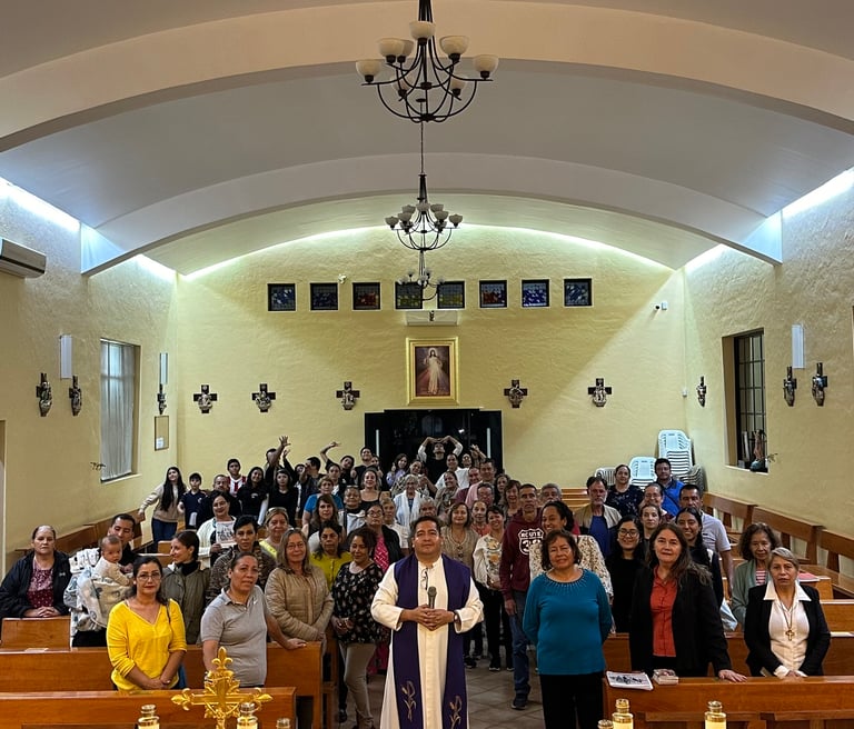 comunidad activa de nuestra parroquia en el el señor de las maravillas
