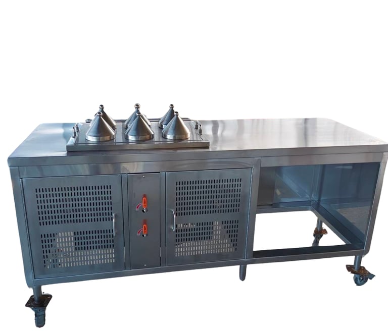 Ingredients Boiler 6 Holes เตาต้มสมุนไพร/ขนมหวาน สแตนเลส 304 Made to Order