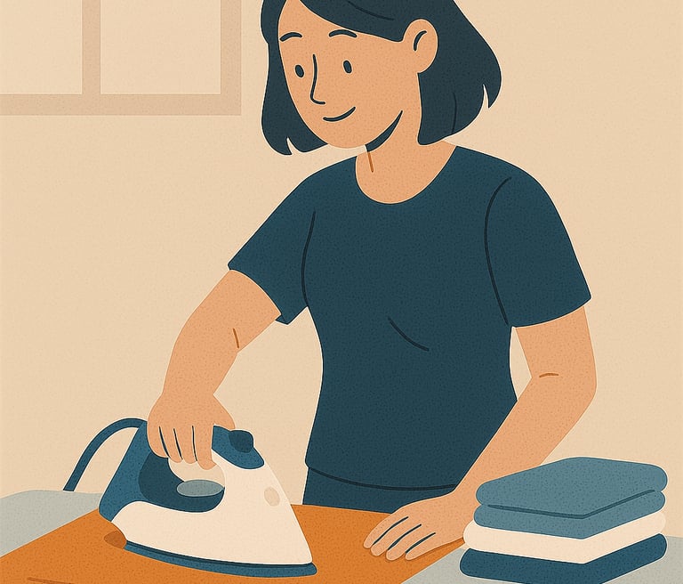 Service de repassage à domicile