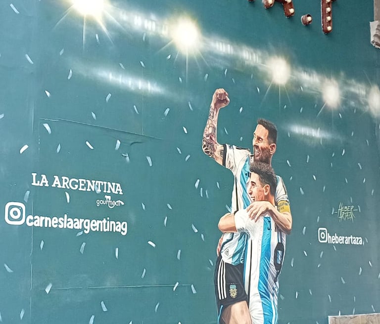 Mural "La Argentina" - HEBER ARTAZA
