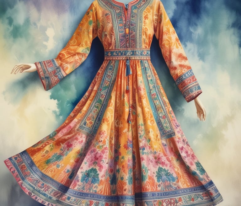 A woman stands elegantly against a rustic brick wall, wearing a traditional Indian lehenga adorned with intricate patterns. The outfit features a combination of white and pink with detailed embroidery. She accessorizes with traditional jewelry, including earrings and a headpiece, and her hair is styled neatly.