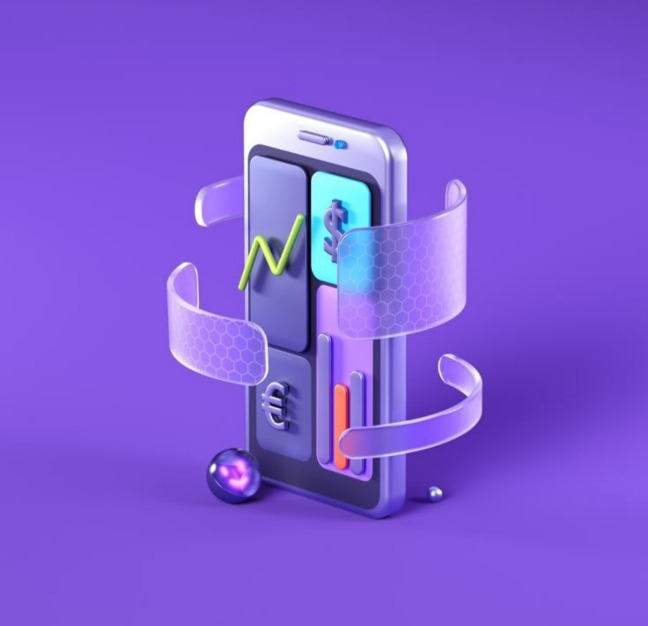 Téléphone avec les devises