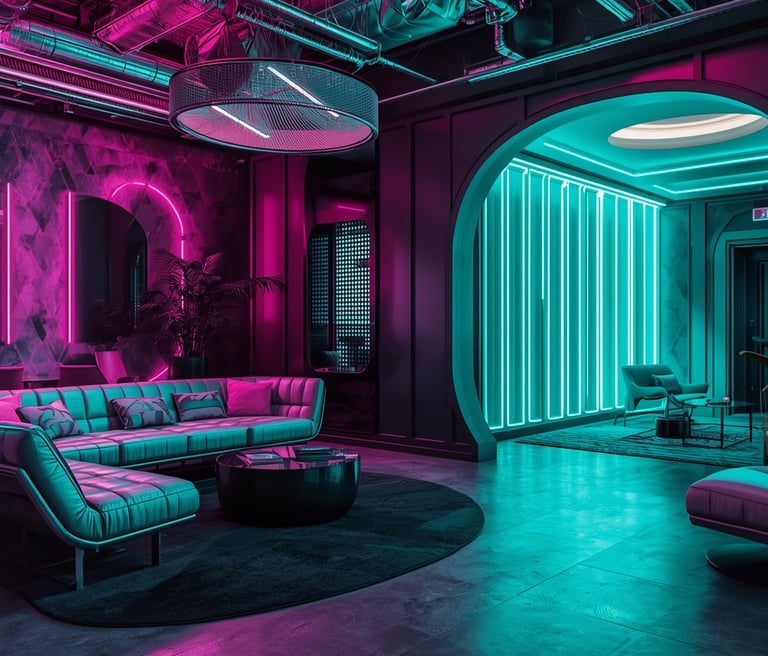 O espaço da intervenção urbana é o campo de testes mais ousado para o Maximalismo Moderno.