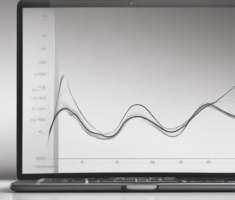 turned on monitoring screen