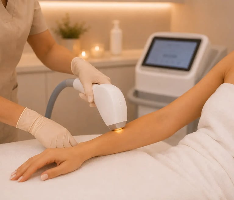 Trattamento di Epilazione Laser Definitiva