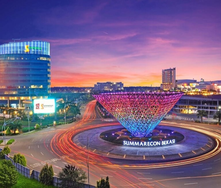 gambaran kota summarecon mutiara makassar