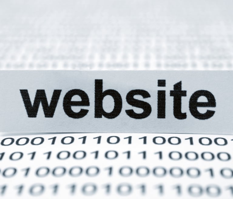 a websitepage with a websitepage and a websitepage