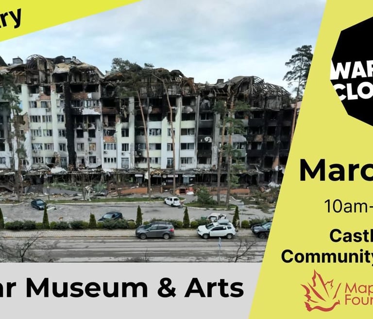 Poster for the exhibition in Canada