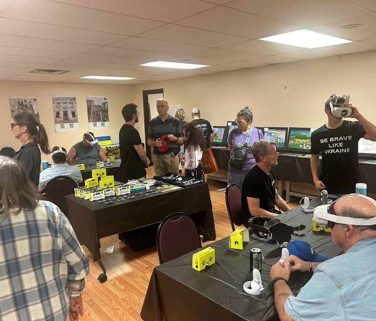 People at the Ukrainian Festival in Minnesota