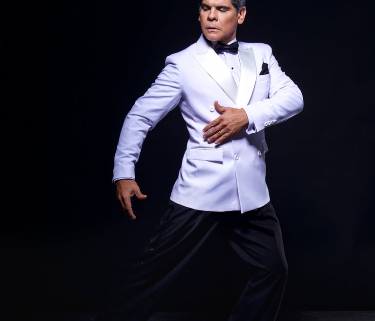 Adrian Veredice Argentine Tango Dancer. Studio photo Gustavo Piola