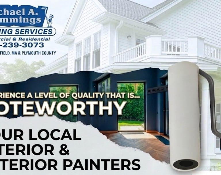 Michael Cummings Painting Services - interior and exterior painter in Marshfield, MA, Plymouth County.