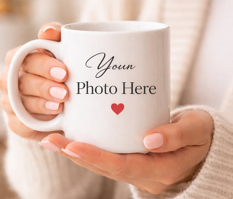 Mug personnalisé Maalema – Cadeau personnalisé belgique, impression HD céramique
