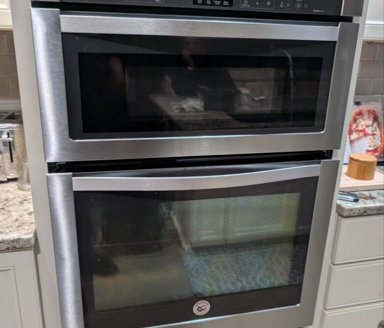 whirlpool microwave combo sparking