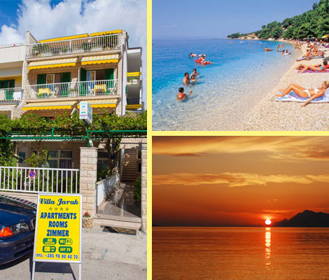 Experience an unforgettable stay at the family owned Hotel Villa Jarak in Makarska Croatia