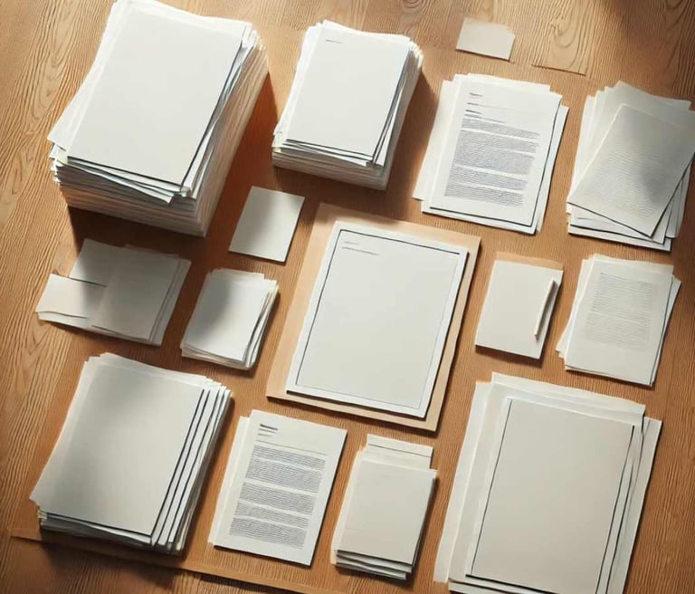 Piles of Research papers and Articles on Human-AI Coevolution and sociology