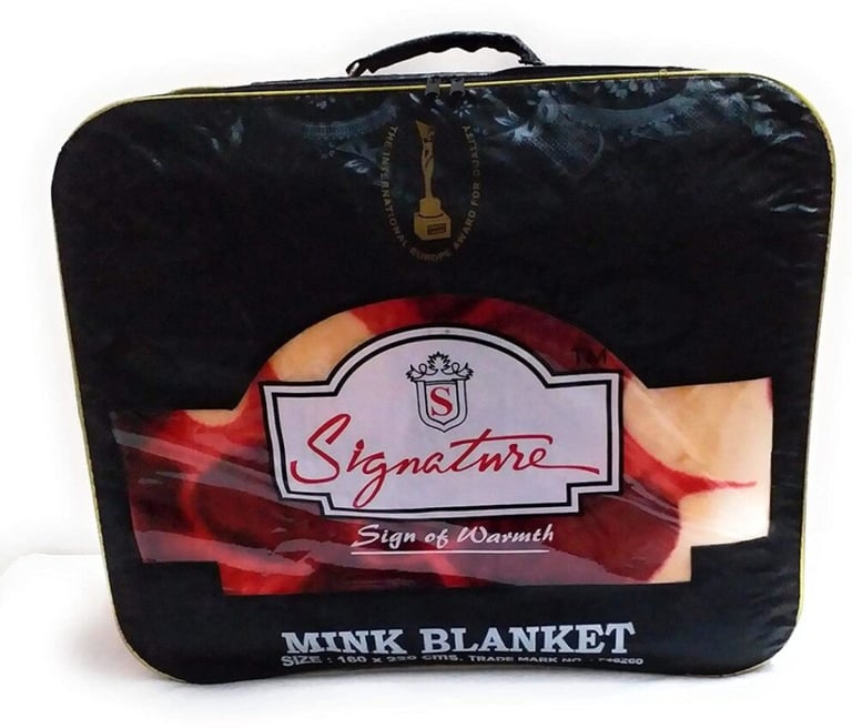 Signature blanket- Rgl Textile Corporation