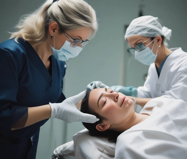 A warm, welcoming clinic space with natural light and plants, reflecting holistic health and beauty.