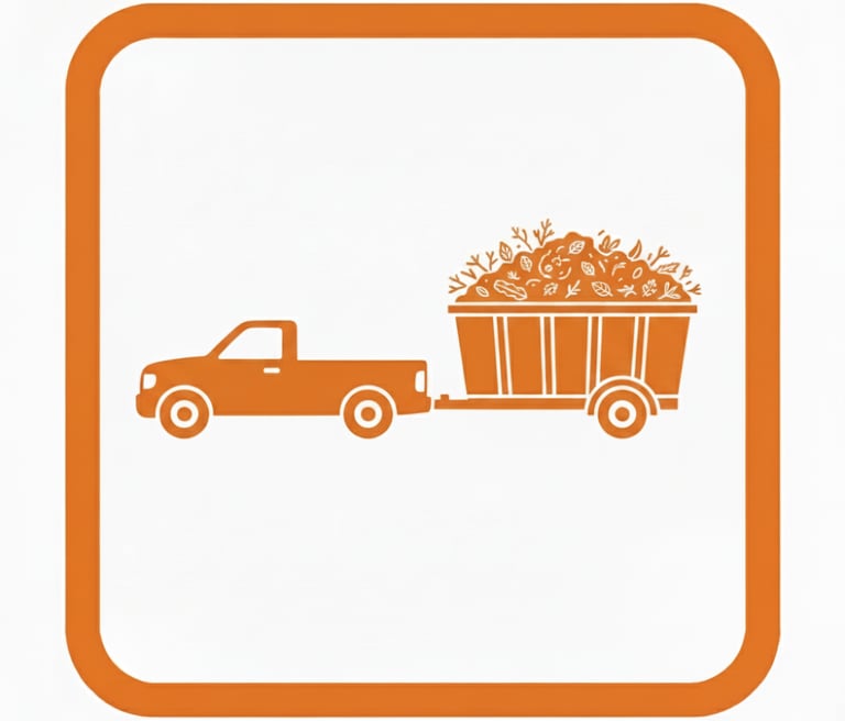 a truck with a truck with a basket of flowers