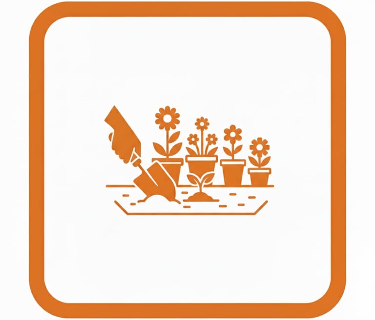 a person is holding a shovel and a shovel