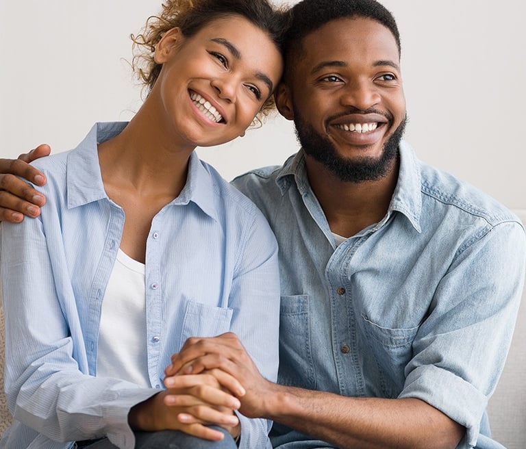 Happy couple