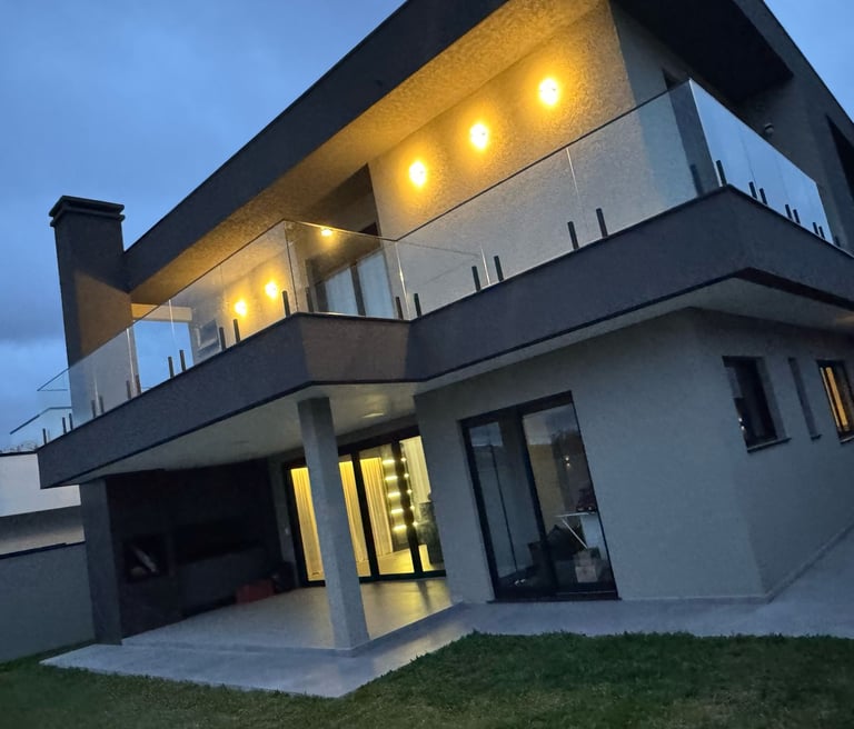 orrimão e parapeito em aço inox sob medida para obras e construções em Curitiba