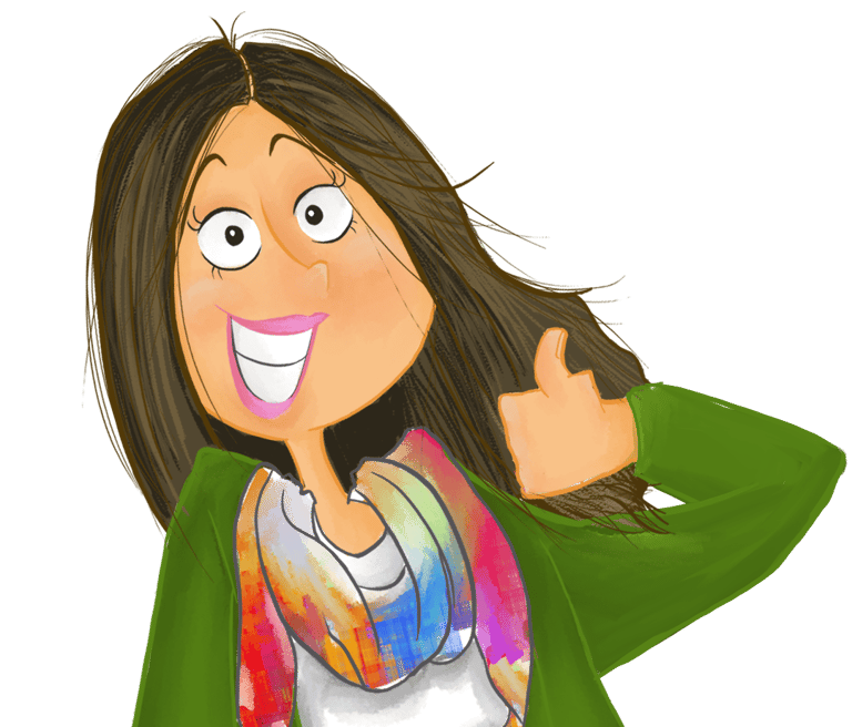 Carina Santillan Cartoon