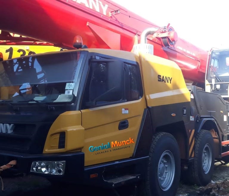 Servicos de Guindastes Genial Munck Aparecida de goiania