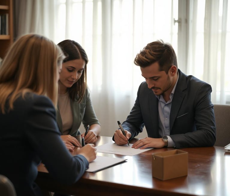 Loan signing documents