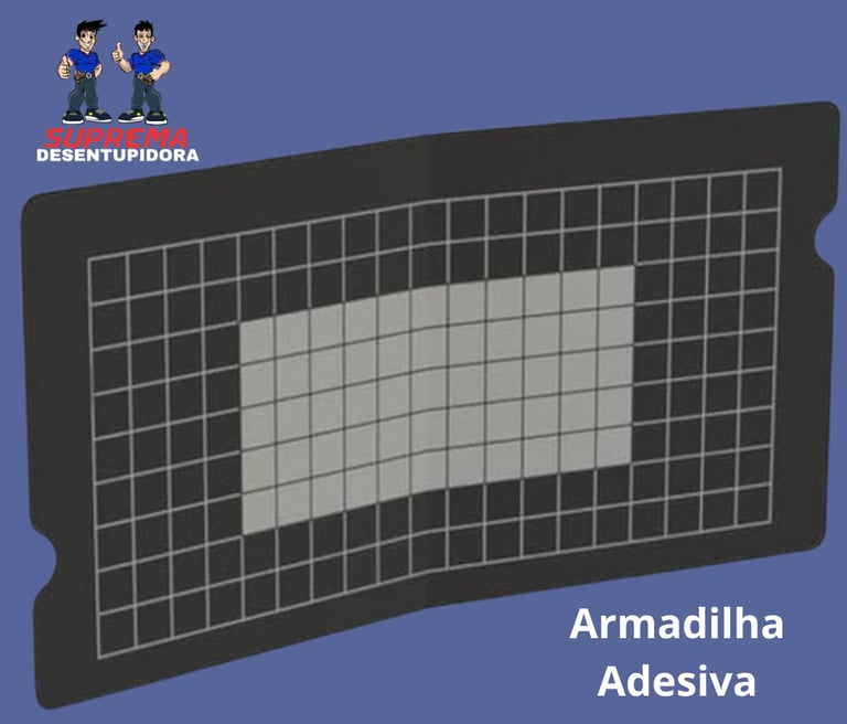 armadilha adesiva