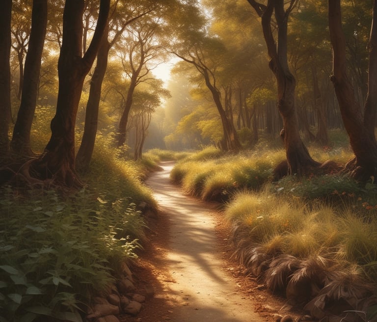 A serene image depicting a peaceful meditation space.