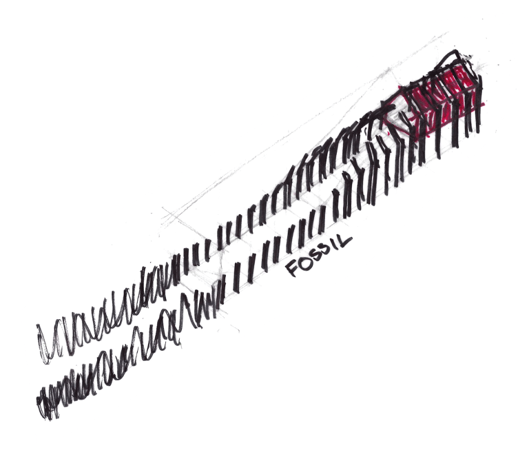 an architectural sketch