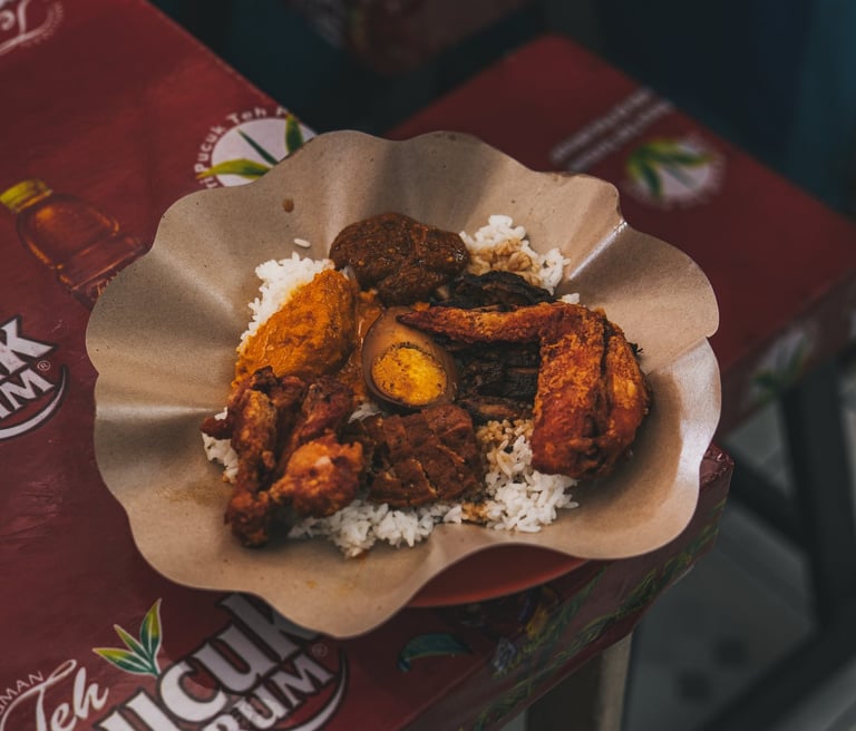 Nasi Kari Biasa at Nasi Kari Apek Loso Batam