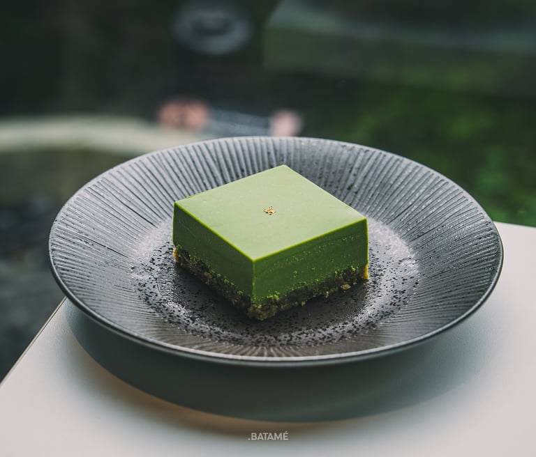 Kyoto Uji Matcha Mousse Cake at Towzen Batam