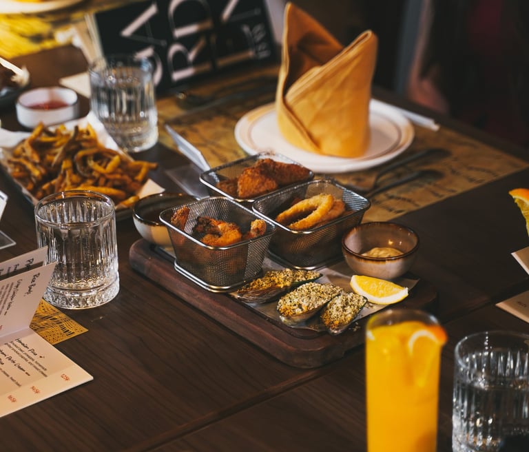 Seafood Fry Basket at Garden Bay Batam