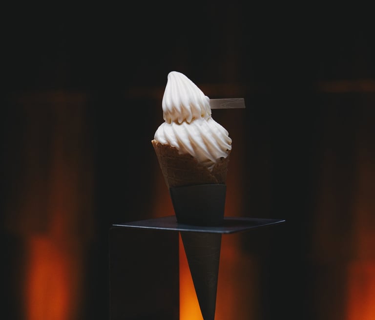 Aiko Cream Cheese Cone at itsumo TART Batam