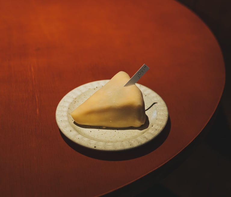 Mochi Burnt Cheesecake at Joyi Bakes Batam
