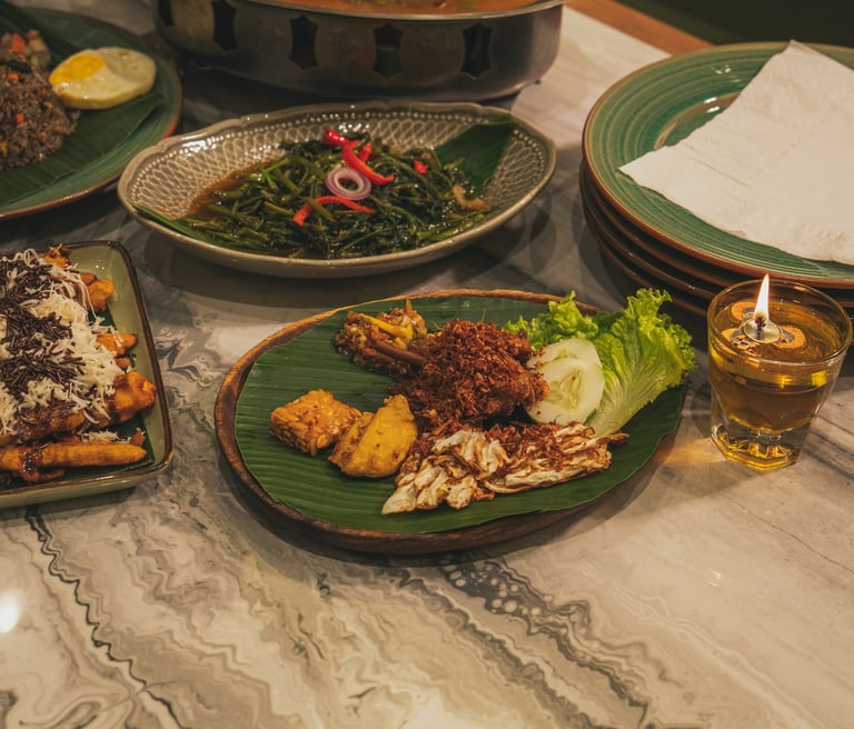 bebek rempah at Malaya Cafe Batam