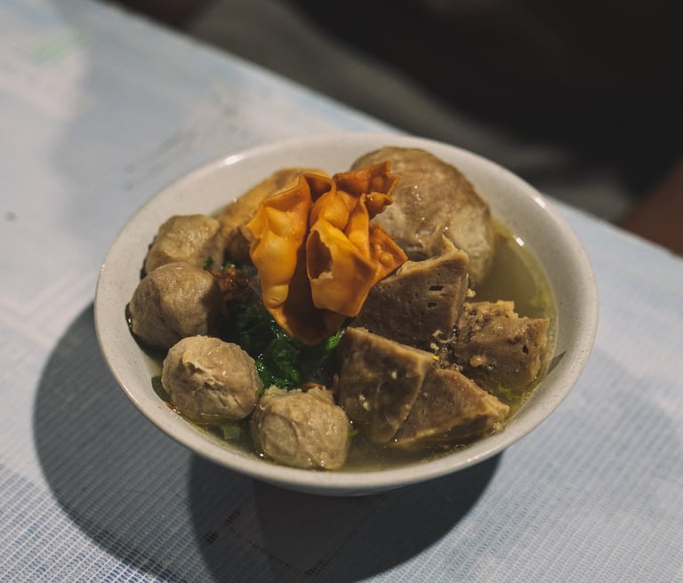 Bakso at Langgeng Mie Ayam Bakso Batam
