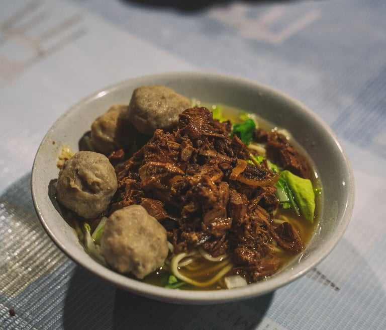 Mie Ayam Bakso at Langgeng Mie Ayam Bakso Batam