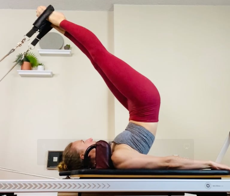 about me, my pilates journey, customized pilates lessons offered virtually