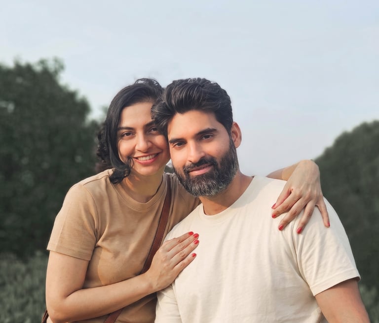 Mita Menezes & Rohan Fernandes, founders of Turtle Balance & relationship experts