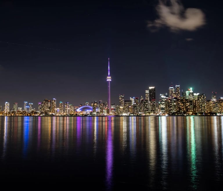 Toronto Ontario landmark served by luxury chauffeur service airport transfers and executive transportation