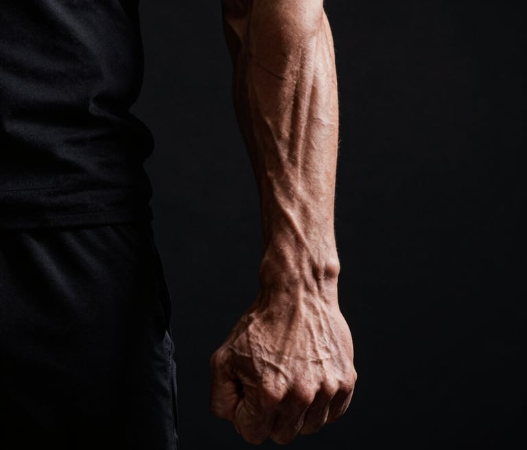 Woman walking on beach at sunset