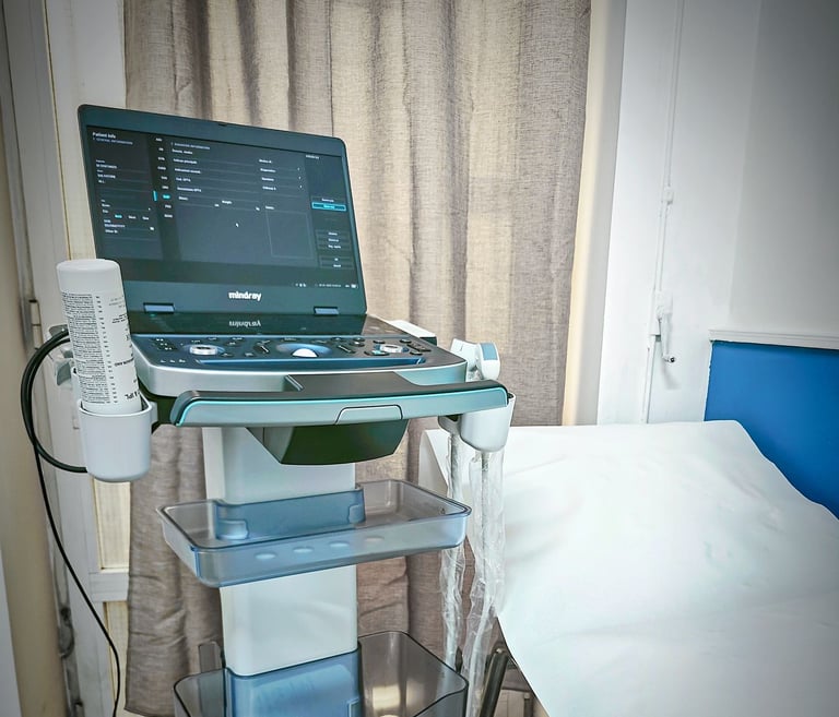 Ecografo di ultima generazione studio ecografico Qualiano - Dott. Roberto Picascia