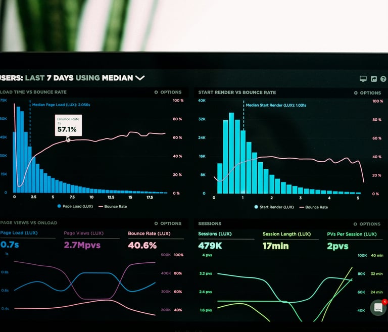Insight dashboard created by Linkside AI