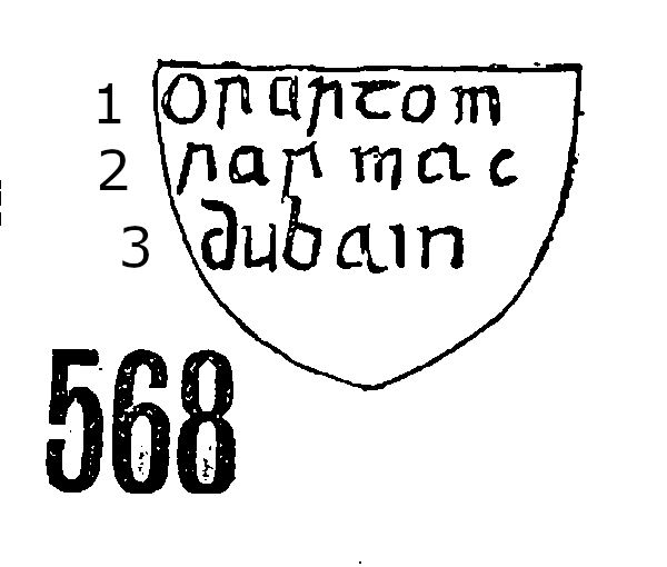 Prosperous Runestone 568  - Barony of Clane, County Kildare, Ireland