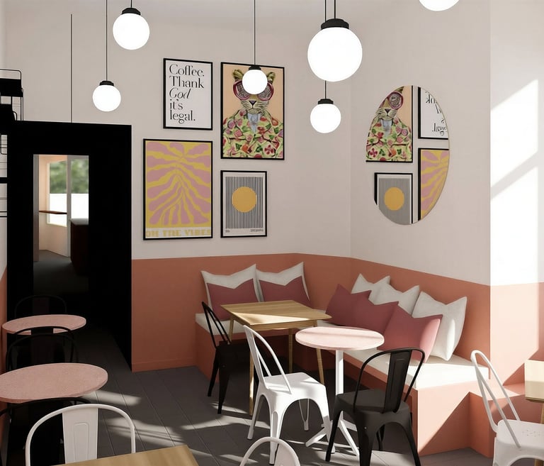 Isabelle Tran - Décoration salon de thé Paris