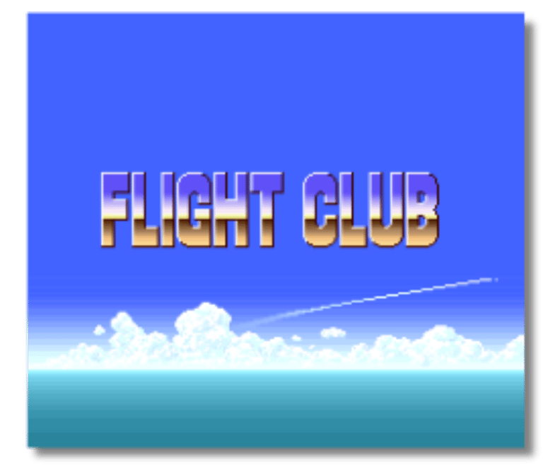 Jogo Dragonfly veio primeiro, depois veio o Flightclub e por fim o Pilotwings