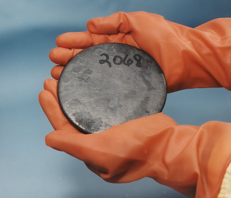billet uranium